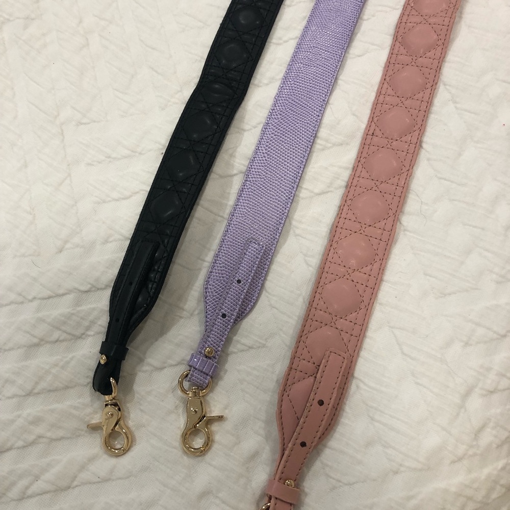 SOLD! 🎉 Set of Three Leather Bag Straps- kids or adults!